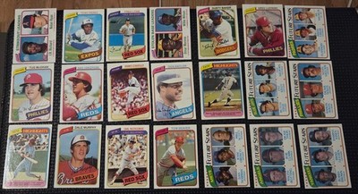1980 Topps 233/726 cards (commons & stars), NM/MT or Better CRISP! *KJSCARDS*