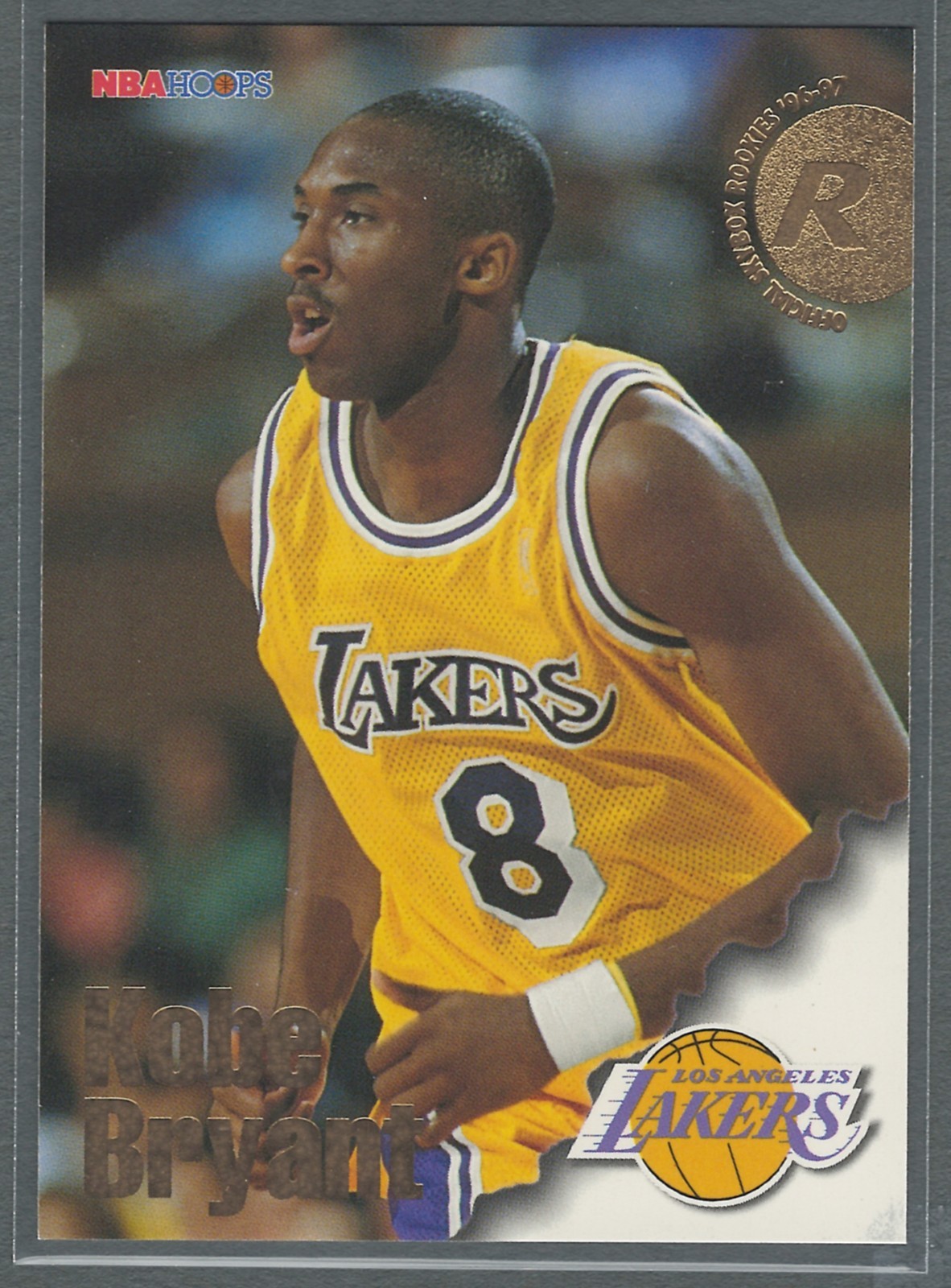 1996-97 NBA Hoops - Rookies Kobe Bryant #281 (RC)