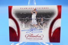 2024-25 Flawless Finishes Tyson Chandler On Card Auto Red 1/15