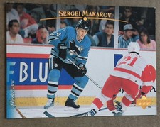 1995-96 Upper Deck #24 Sergei Makarov San Jose Sharks 