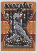 2022 Panini Mosaic Rookie Debut Fluorescent Orange Prizm 6/99 Jarren Duran he0