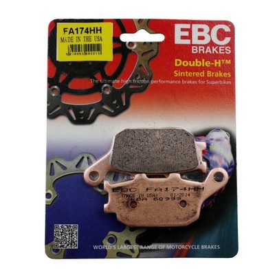 rote Motorrad Bremsbeläge Honda CB 600 S Hornet 00-03 - EBC FA174HH Sinte