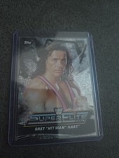 WWE Bret Hart Silber Topps Super Elite 