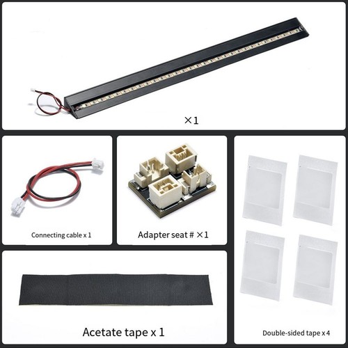 Schlanke magnetische LED-Lichtleiste aus ABS-Material optimiert Ihre Arbeitsplat - Bild 3 von 12