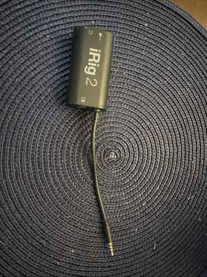 iRig 2 Portable Guitar Audio Interface for iPhone/iPad with Headphone Out