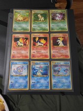 Pokemon TCG Neo Genesis 9-Card Japanese Lot Cyndaquil Totodile Typhlosion Holo