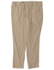 Jack & Jones Mens Carrot Chino Trousers XL W38 L30 Beige Cotton CS05