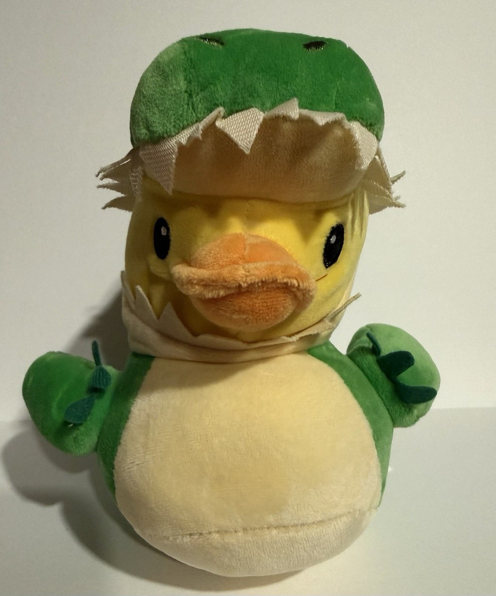 QUACKING DUCK アヒル マスコット ぬいぐるみ 2002年製 2026 Quackerz ~ T-Rex Duck - “Quackasaurus Rex” ~ 7” Plush ~ NEW