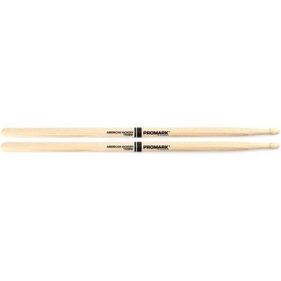 Drumsticks ProMark Classic Forward Hickory 5B Oval Wood Tip Drumsticks Schlagzeu