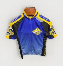 Voler Cycling Jersey Club Raglan Mens M 3/4 Zip Livermore Cyclery SS Made is USA