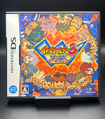 LEVEL-5 Inazuma Eleven 3 Bomber Nintendo DS NTSC-J CERO