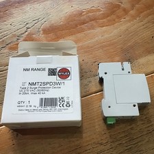 WYLEX SURGE PROTECTION DEVICE TYPE 2 40KA 1MOD DP SPD NMT2SPD3W/1