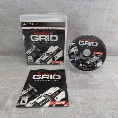 Grid Autosport Limited Black Edition PS3 CIB Sony PlayStation 3 Complete Manual