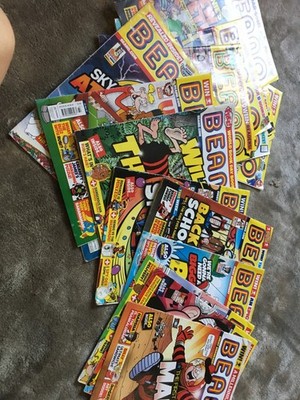 beano comics magazines x 23 lot e good condition