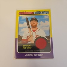 2024 Topps Heritage Clubhouse Collection Relic Gold Justin Turner #CCR-JT