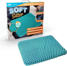JML Soft Sitter Honeycomb Cushion - Gel Seat Cushion for Support and Flexibility