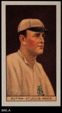 1912 T207 Reprint Joseph Kutina Browns 8 - NM/MT