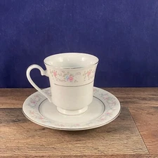 Vintage CCA International Teacup Saucer Fine China