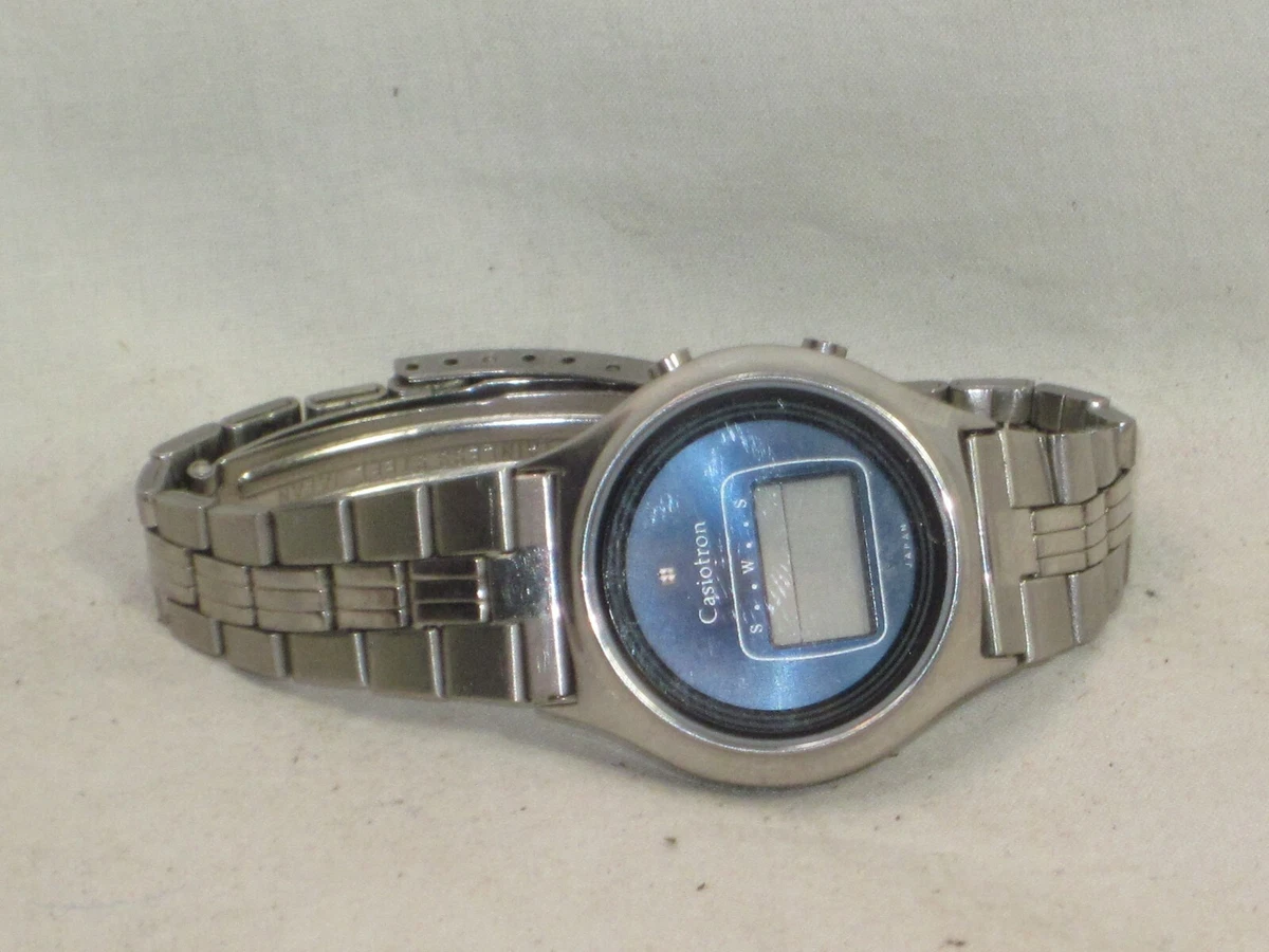 vintage not tested Casiotron wrist watch 248580 