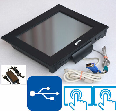SCHWARZER DIGIPOS 401 30.5 cm 12  XGA DISPLAY TFT MONITOR TOUCHSCREEN USB +  NT