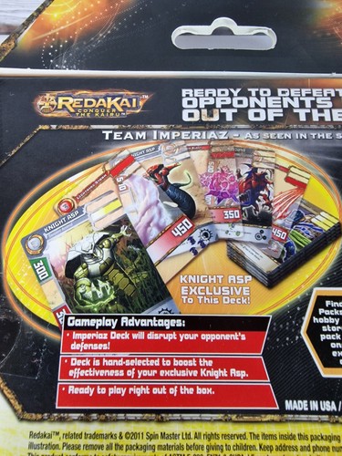 Redakai Cards Imperiaz Deck Starter Pack Contains 44 Cards 2011 Spin Master - Picture 13 of 24