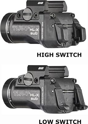 Streamlight TLR-7 HL-X Sub USB Weapon Light - Sig Sauer P365/XL | eBay