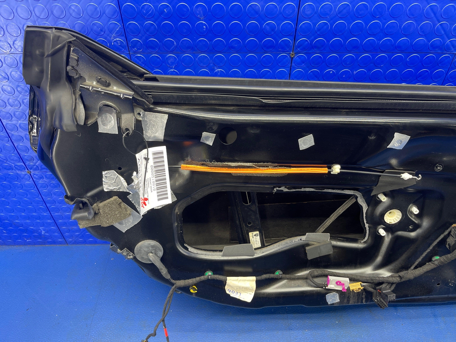 LAMBORGHINI GALLARDO OEM SPYDER FRONT LEFT DOOR NERO NOCTIS (LY9B)