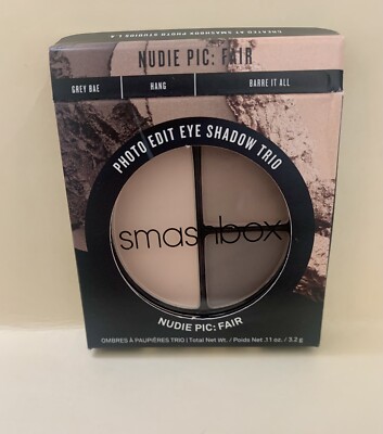 Smashbox Eyeshadow Trio - Nudie Pic: Fair ~Grey Bae, Hang 