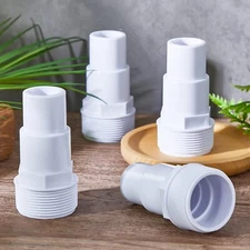 Universal 1.25/ 1.5 Inch Combo Hose Adapter Pool Filter Pump Hose Adapter White