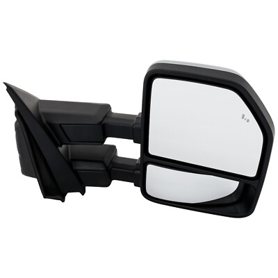 Towing Mirror For 2020-2022 Ford F-250 RH Power Heated Chrome with Signal Light