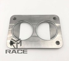 Klm T6 To Dual 2for Sch. 40 Transition Turbo Flange Threaded 12 1018 Steel Klm T6 To Dual 2for Sch. 40 Transition Turbo Flange Threaded 12 1018 Steel