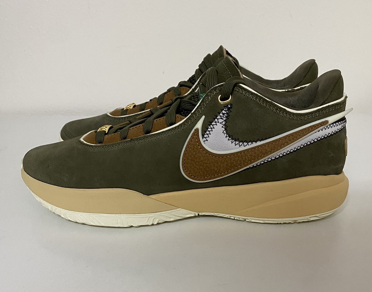 NIKE LEBRON ⅩⅩ EP Olive Green NEW Nike LeBron XX 20 Olive Green Shoes DV1193-901 Mens Size