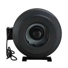 8" Inline Duct Fan Hydroponics Exhaust Fan Air Cooling Duct Fan