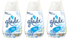 Image of Glade Solid Gel Long-Lasting Air Freshener Pure Clean Linen 150g / Pack Of 3