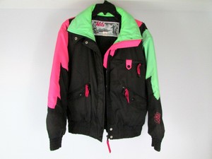 kelly green ski jacket