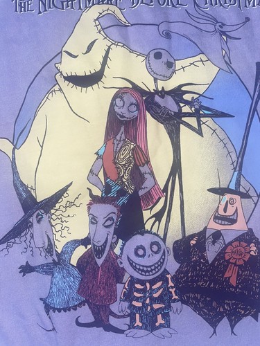 Disney Kids Nightmare Before Christmas Size 6x Purple NWT - Picture 3 of 4