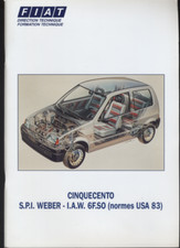 Revue technique Fiat CINQUECENTO