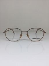 New VINTAGE Giorgio Armani 173 Eyeglasses GA 173 C. 816 Rose Gold 52-18mm Italy
