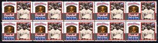JUDY JOHNSON BASEBALL GREAT HALL OF FAME INDUCTEE STRIP OF 10 MINT STAMPS