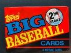 1990 Topps Big Baseball Cards 2nd Series, Unopened pack of 8 cards, Nolan Ryan +