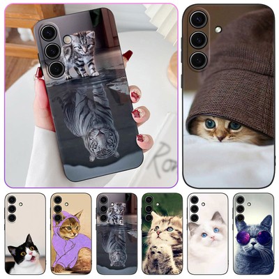 Adorable Animal Phone Case Silicone Cover For Samsung Galaxy S24 S25 A16 A35 A06