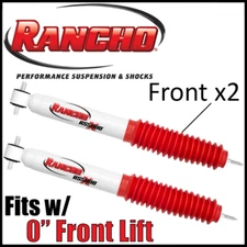 Rancho Front Suspension Shocks Absorbers PAIR 1997-2003 Ford F-150 RWD w/0" Lift