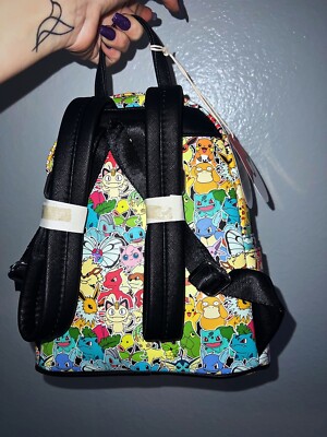 Loungefly Pokemon Ombré Mini Backpack Loungefly Pokemon Ombré Mini Backpack | eBay main image 4