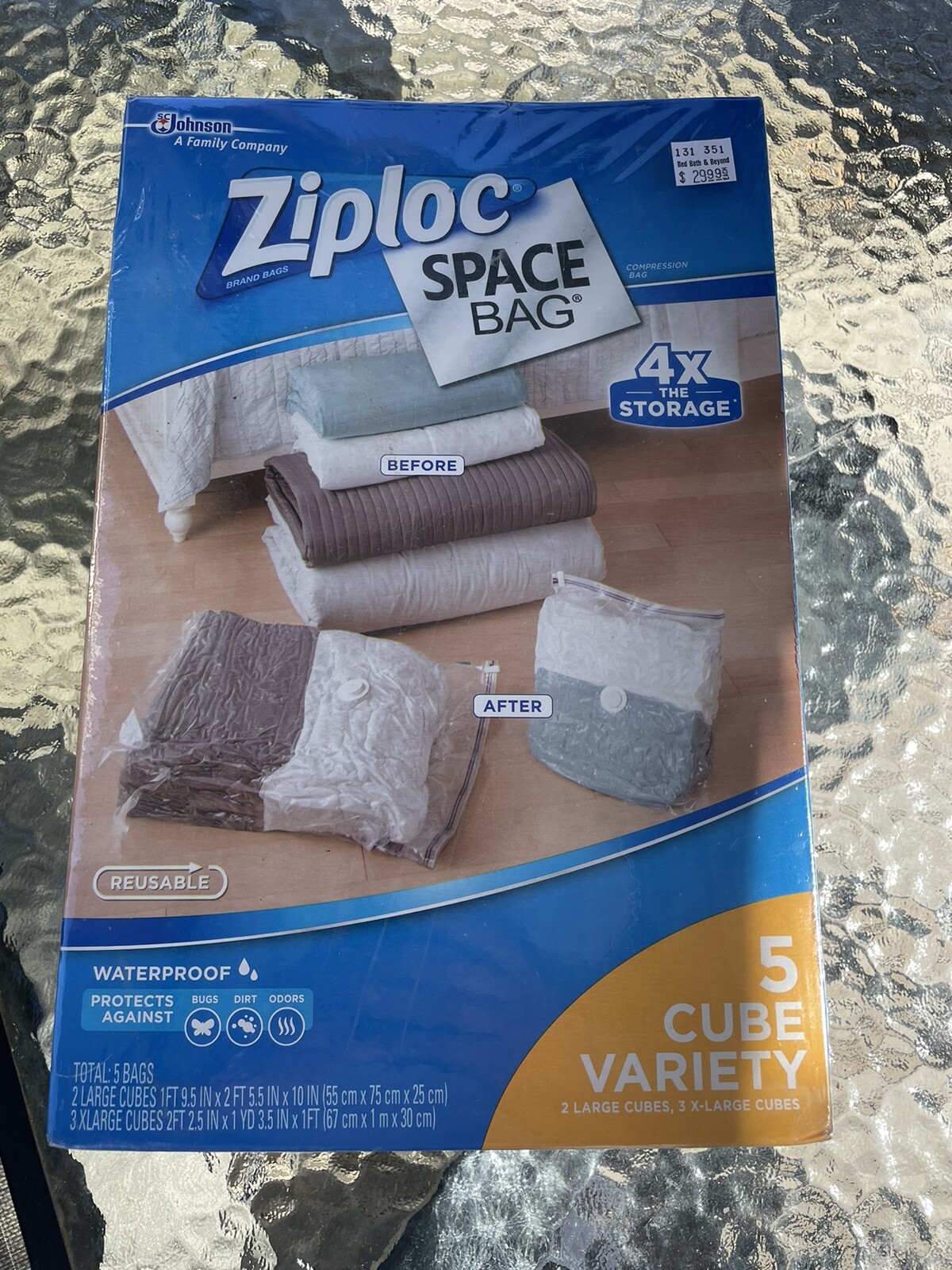Ziploc® Space Bag® Jumbo Flat Ziploc® Brand SC Johnson, 43 OFF