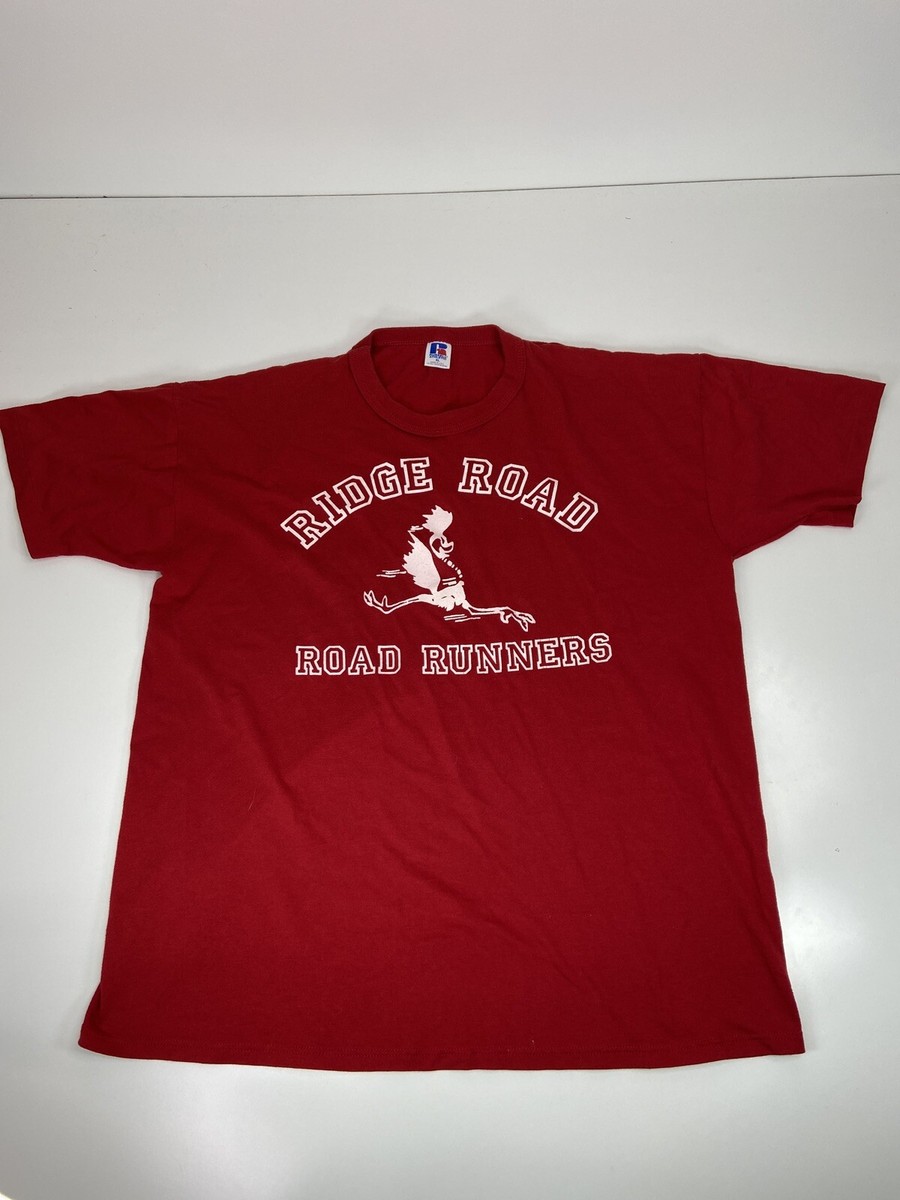 Vintage Red Ridge Road Road Runners T-shirt Size XL 1980's | eBay
