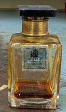 Vintage Extrait de Lanvin ARPEGE Perfume 1/2 Oz, Used Condition 5 Percent Full