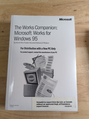 The Works Companion : Microsoft Works for Windows 95 Sealed