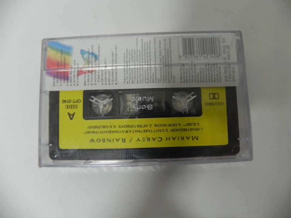 Mariah Carey - Rainbow 1999 KOREA Cassette Tape / SEALED NEW - Image 3 of 3