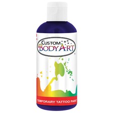 8 z PURPLE Body Art TEMPORARY TATTOO AIRBRUSH PAINT Ink