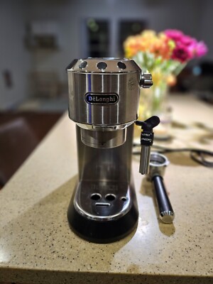 DeLonghi America EC685M Dedica Deluxe Espresso Maker, Silver